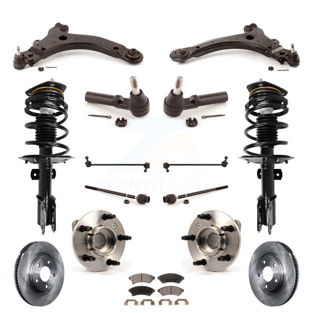 Transit Auto KM-100092 Suspension Strut and Coil Spring Assembly for 2004-2008 Pontiac Grand Prix - Front
