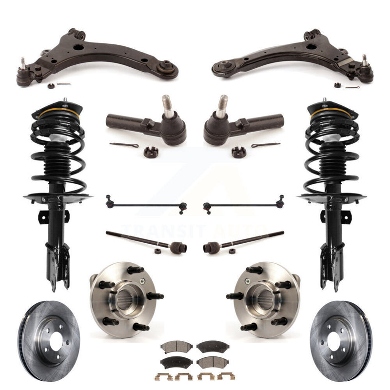 Transit Auto KM-100092 Suspension Strut and Coil Spring Assembly for 2004-2008 Pontiac Grand Prix - Front
