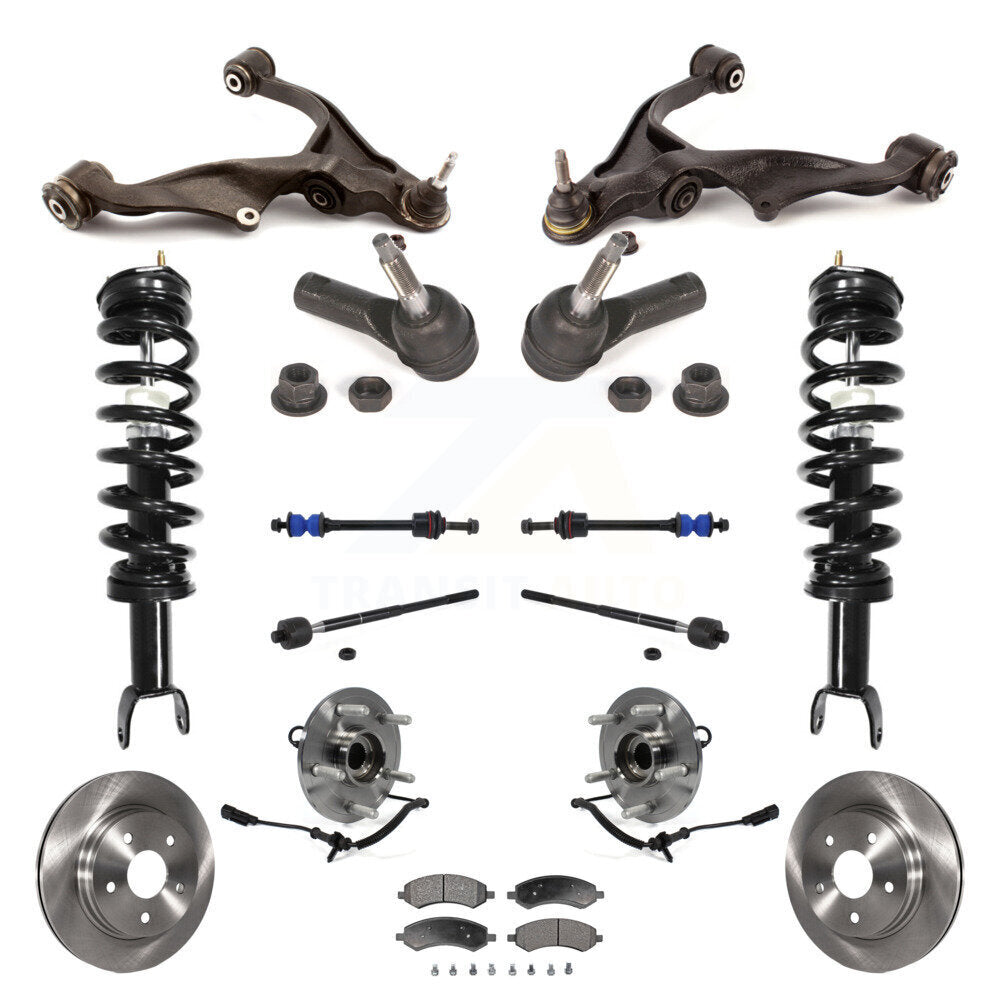 Transit Auto KM-100093 Suspension Strut and Coil Spring Assembly for 2013-2022 Ram 1500 Classic, Ram 1500 - Front