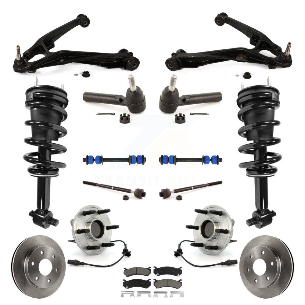 Transit Auto KM-100179 Suspension Strut and Coil Spring Assembly for 2007 Chevrolet Silverado 1500 - Front