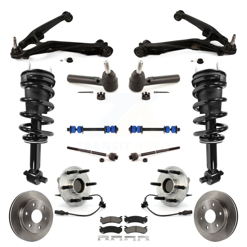 Transit Auto KM-100179 Suspension Strut and Coil Spring Assembly for 2007 Chevrolet Silverado 1500 - Front