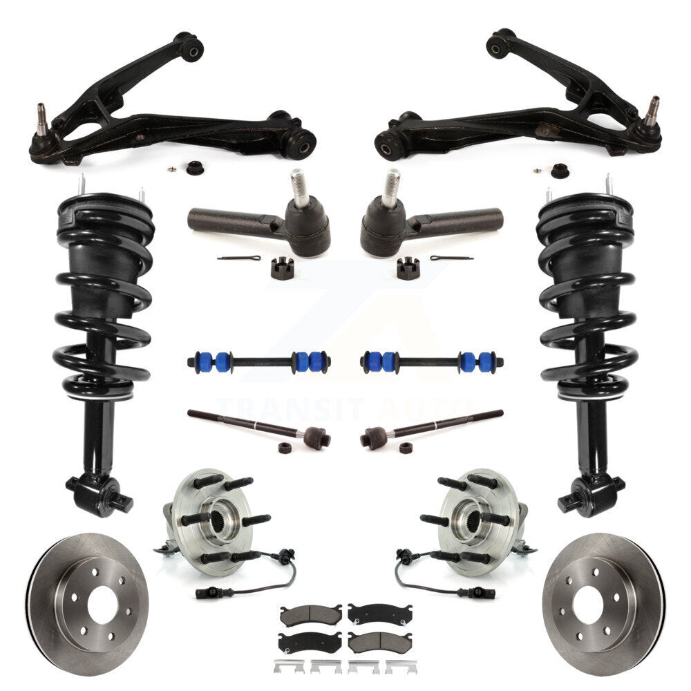 Transit Auto KM-100181 Suspension Strut and Coil Spring Assembly for 2007 Chevrolet Silverado 1500 - Front