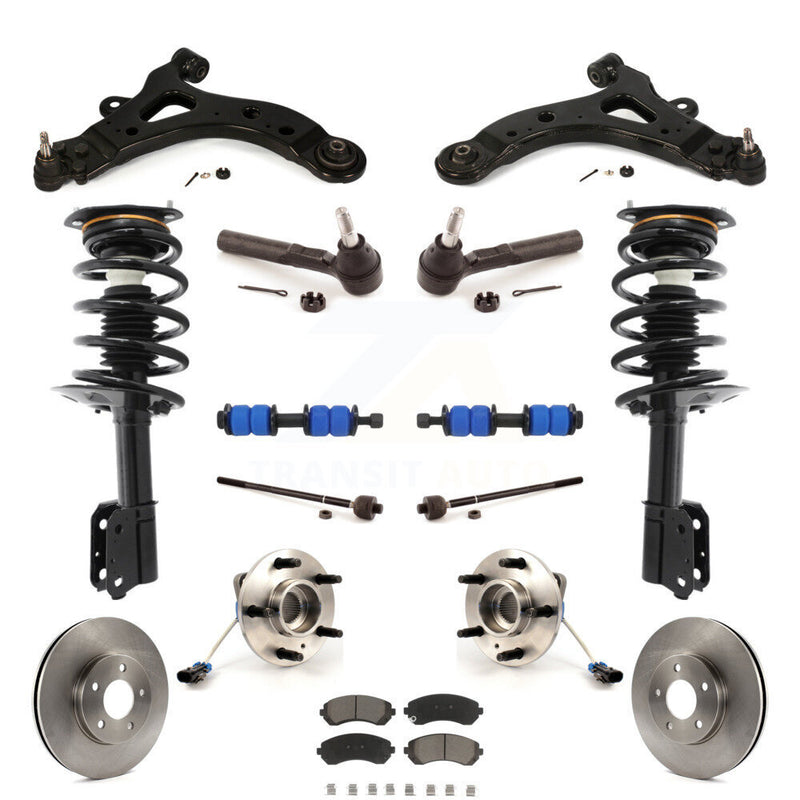 Transit Auto KM-100186 Suspension Strut and Coil Spring Assembly for 2001-2006 Buick Rendezvous, Pontiac Aztek - Front