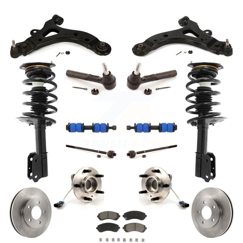 Transit Auto KM-100188 Suspension Strut and Coil Spring Assembly for 2001-2007 Buick Rendezvous, Pontiac Aztek - Front