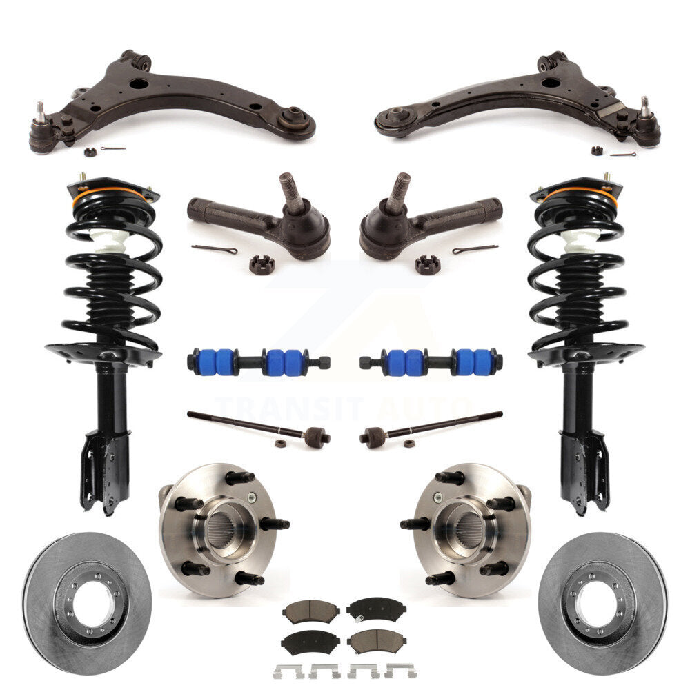 Transit Auto KM-100196 Suspension Strut and Coil Spring Assembly for 2003-2005 Chevrolet Venture, Pontiac Montana - Front