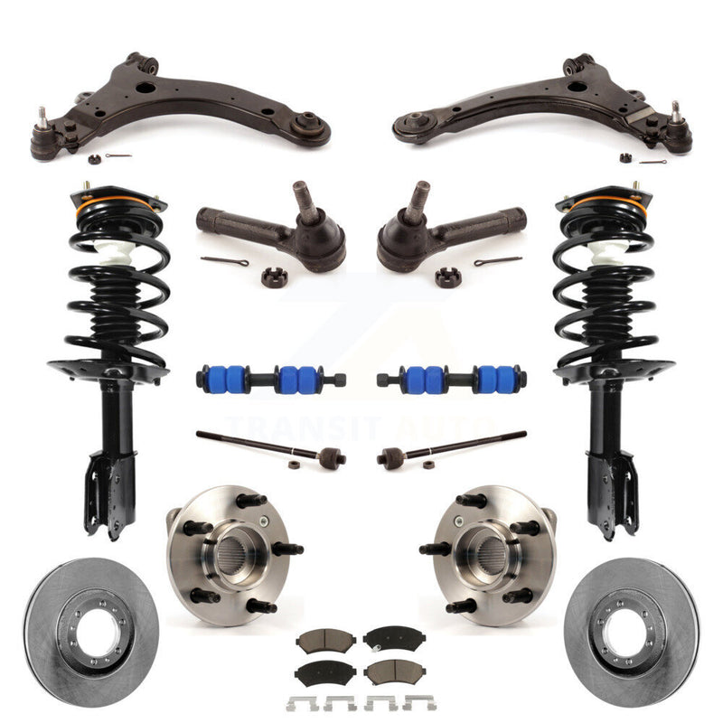 Transit Auto KM-100196 Suspension Strut and Coil Spring Assembly for 2003-2005 Chevrolet Venture, Pontiac Montana - Front
