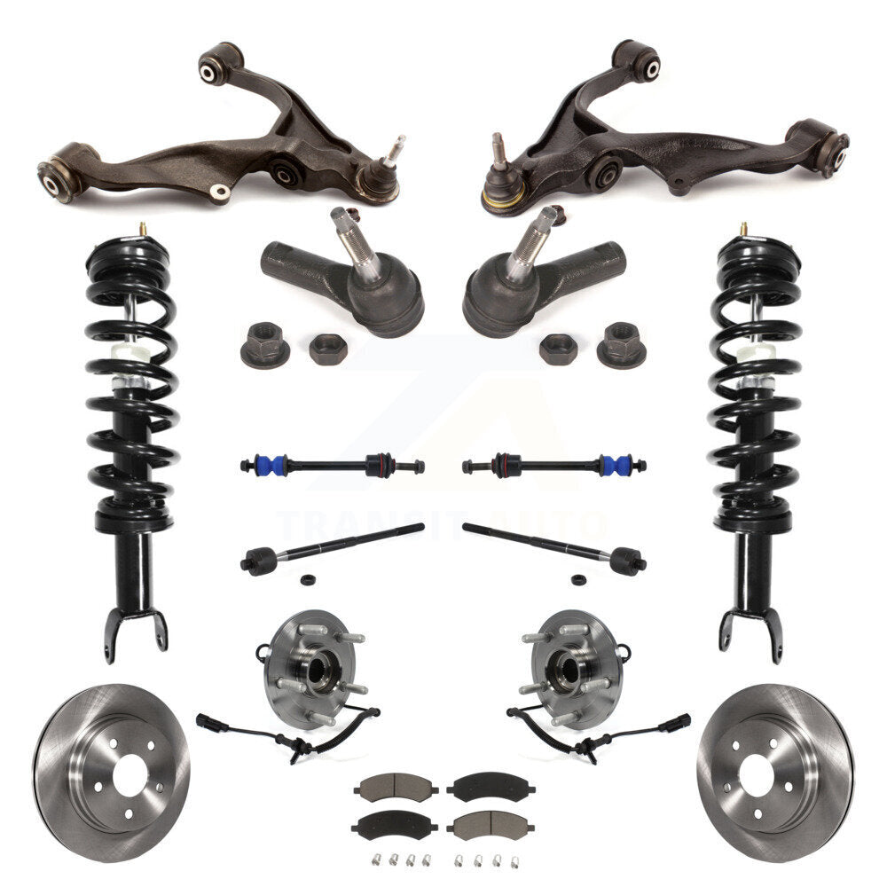 Transit Auto KM-100198 Suspension Strut and Coil Spring Assembly for 2013-2022 Ram 1500 Classic, Ram 1500 - Front