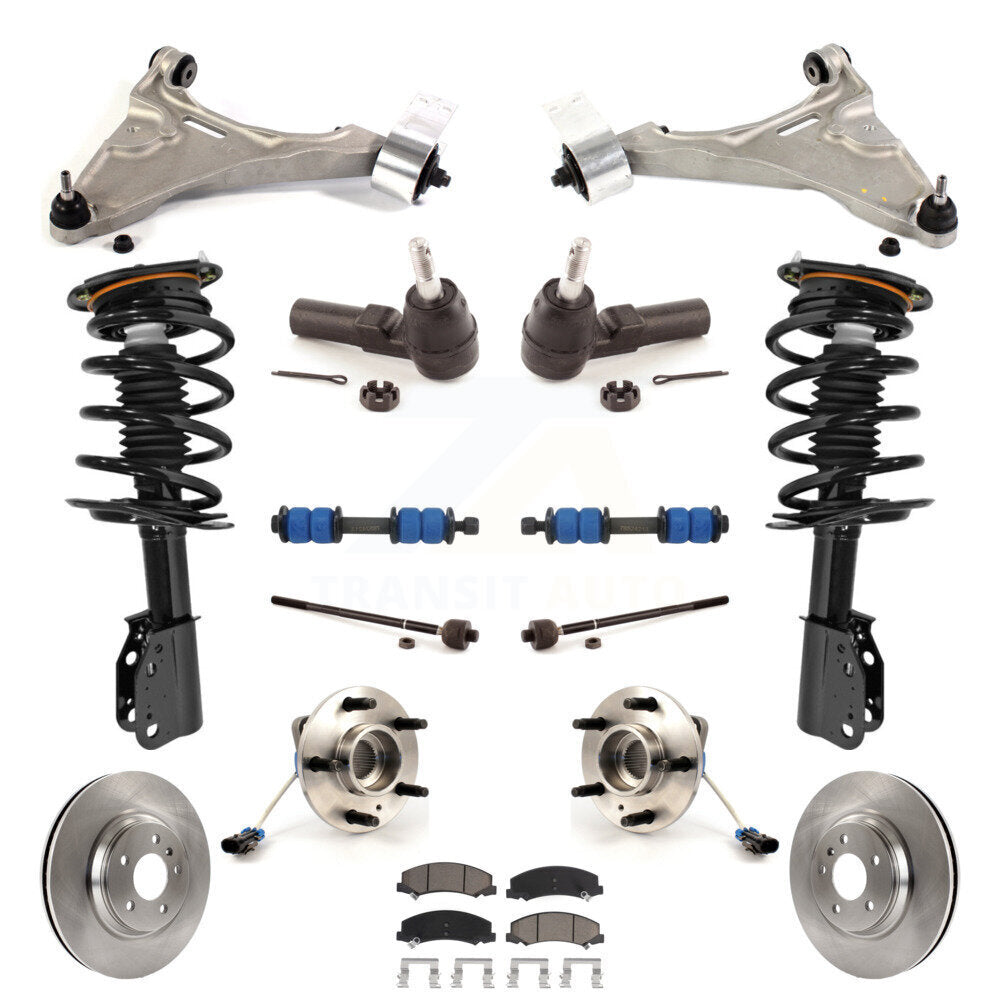 Transit Auto KM-100200 Suspension Strut and Coil Spring Assembly for 2006-2011 Buick Lucerne - Front