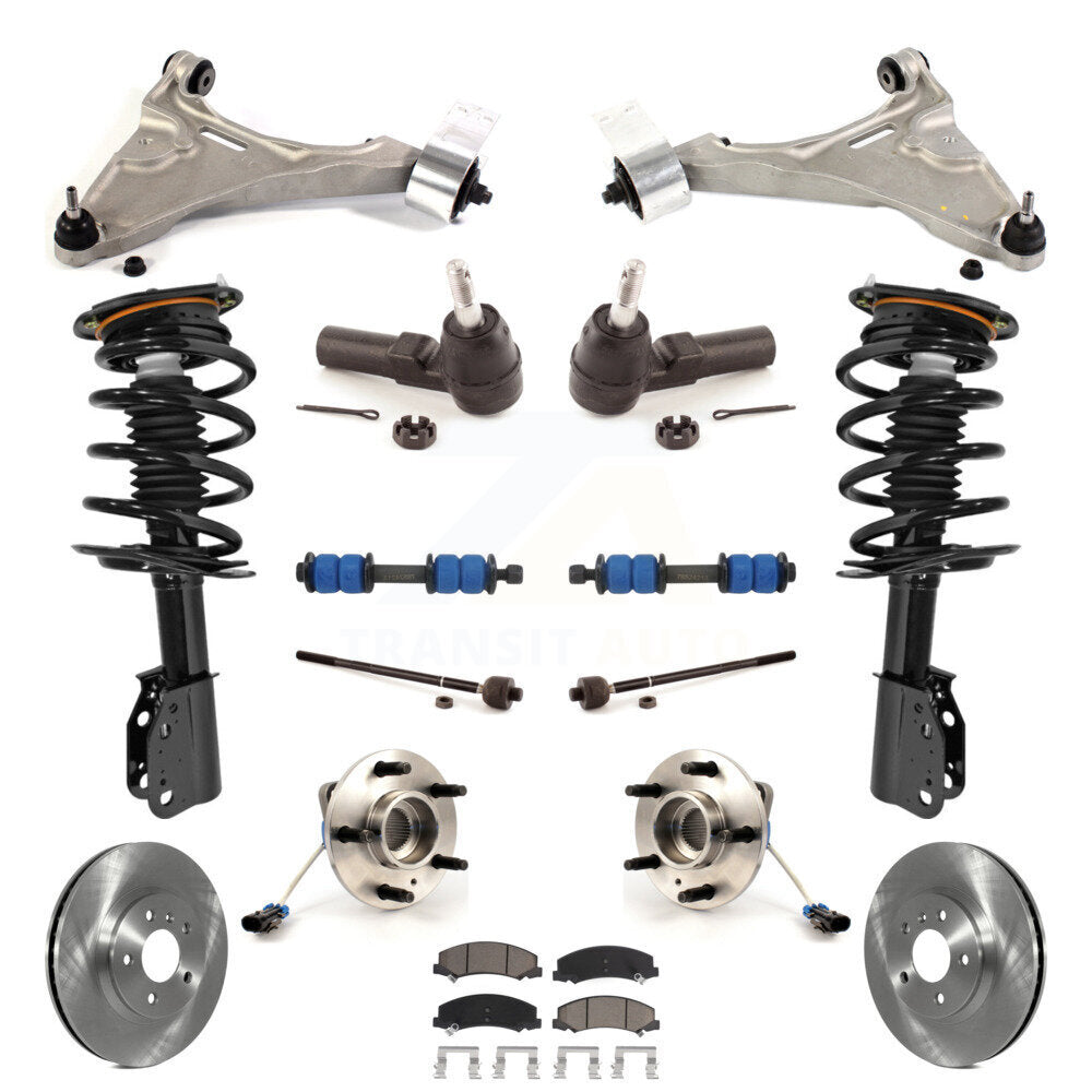 Transit Auto KM-100202 Suspension Strut and Coil Spring Assembly for 2006-2011 Buick Lucerne - Front