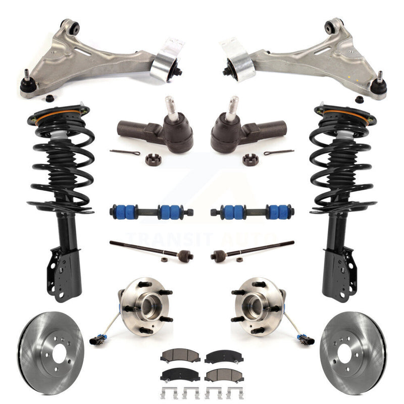 Transit Auto KM-100202 Suspension Strut and Coil Spring Assembly for 2006-2011 Buick Lucerne - Front