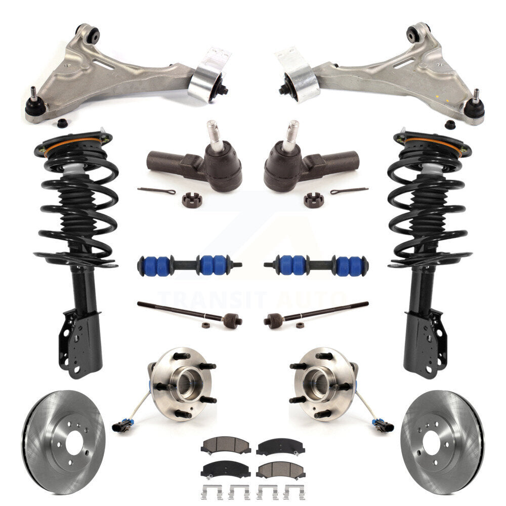 Transit Auto KM-100203 Suspension Strut and Coil Spring Assembly for 2006-2011 Buick Lucerne - Front