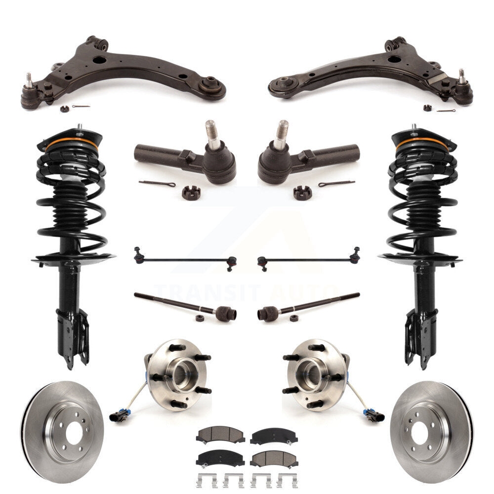 Transit Auto KM-100204 Suspension Strut and Coil Spring Assembly for 2008-2009 Buick Allure, Buick LaCrosse - Front