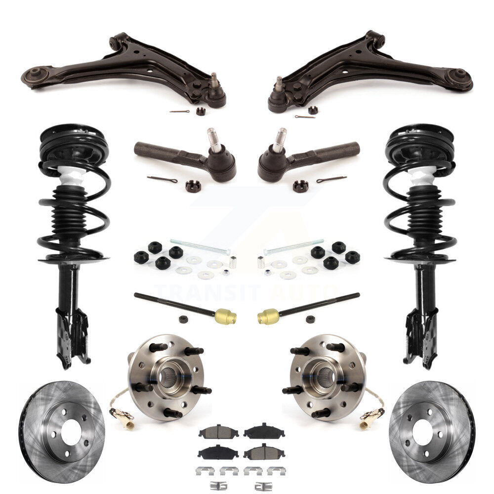 Transit Auto KM-100212 Suspension Strut and Coil Spring Assembly for 1997-2005 Chevrolet Classic, Chevrolet Malibu and More - Front