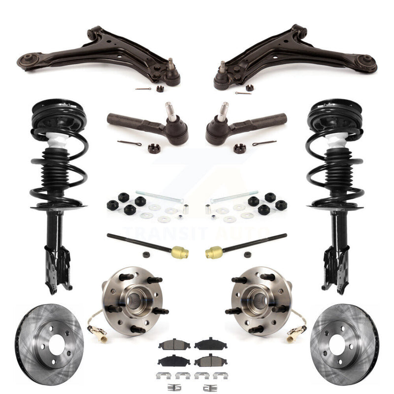 Transit Auto KM-100212 Suspension Strut and Coil Spring Assembly for 1997-2005 Chevrolet Classic, Chevrolet Malibu and More - Front