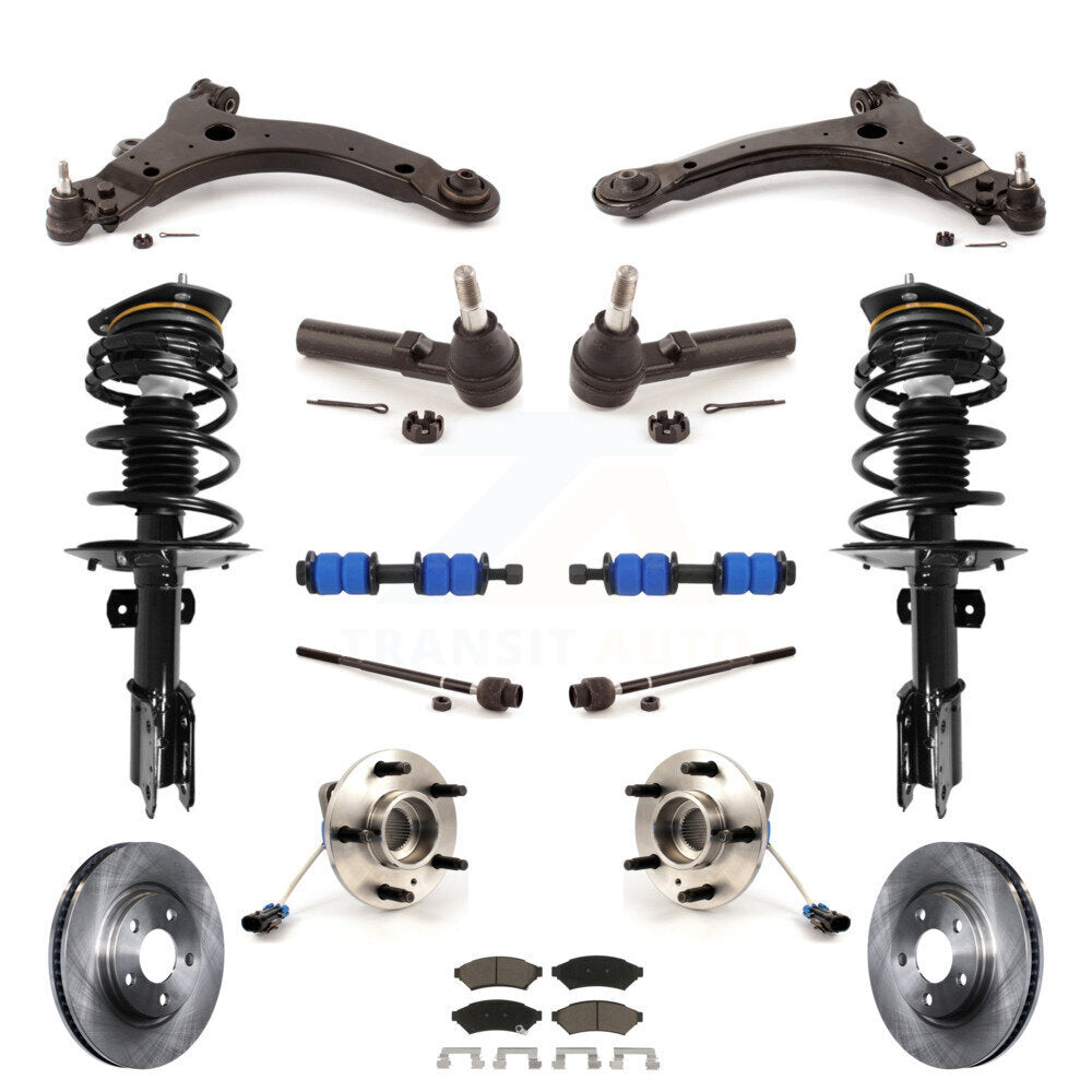 Transit Auto KM-100219 Suspension Strut and Coil Spring Assembly for 2004-2008 Pontiac Grand Prix - Front