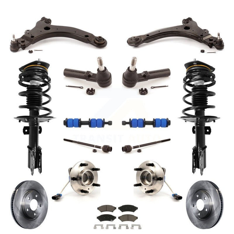 Transit Auto KM-100219 Suspension Strut and Coil Spring Assembly for 2004-2008 Pontiac Grand Prix - Front
