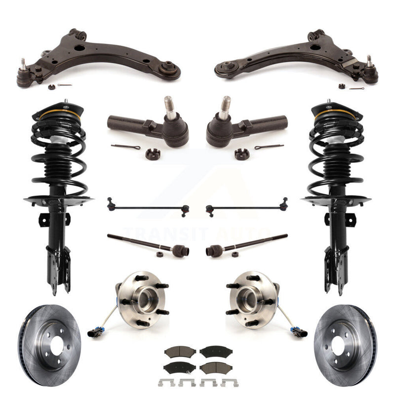 Transit Auto KM-100220 Suspension Strut and Coil Spring Assembly for 2004-2008 Pontiac Grand Prix - Front