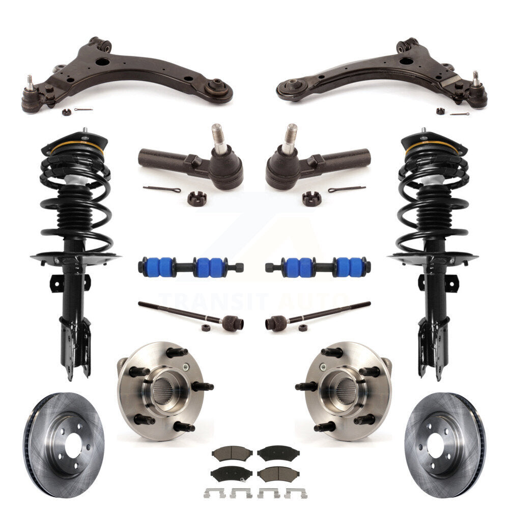 Transit Auto KM-100222 Suspension Strut and Coil Spring Assembly for 2004-2008 Pontiac Grand Prix - Front
