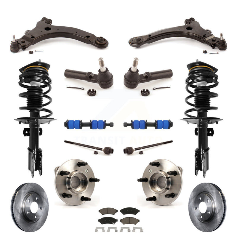 Transit Auto KM-100222 Suspension Strut and Coil Spring Assembly for 2004-2008 Pontiac Grand Prix - Front