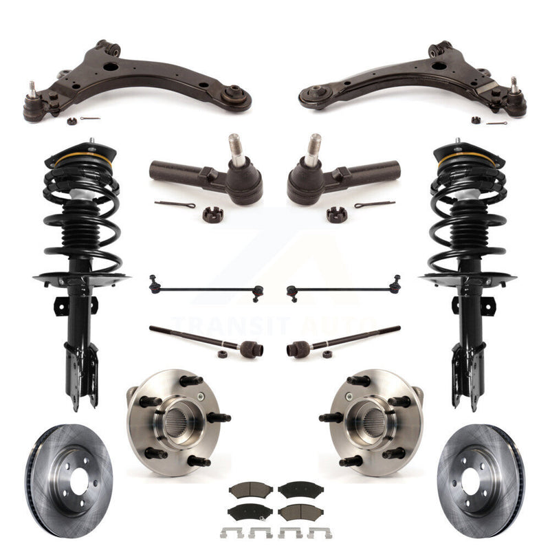 Transit Auto KM-100223 Suspension Strut and Coil Spring Assembly for 2004-2008 Pontiac Grand Prix - Front