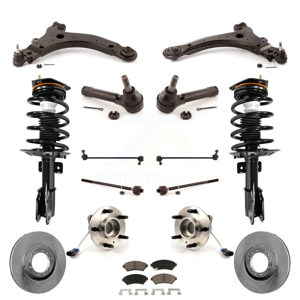 Transit Auto KM-100227 Suspension Strut and Coil Spring Assembly for 2005 Pontiac Montana - Front