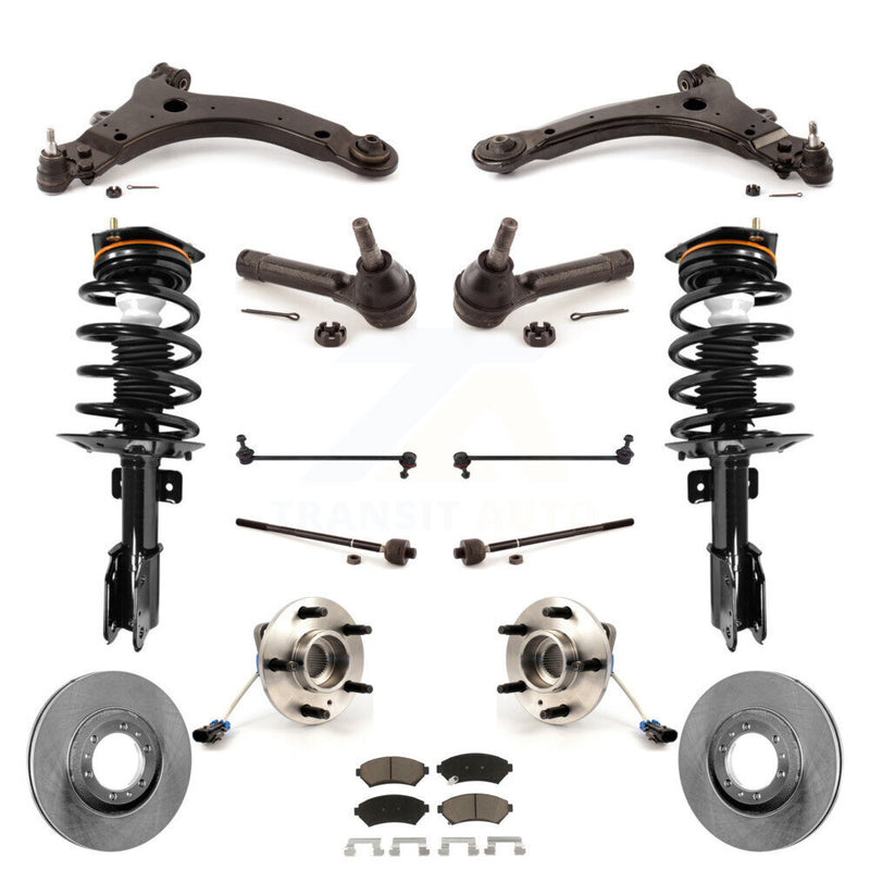 Transit Auto KM-100227 Suspension Strut and Coil Spring Assembly for 2005 Pontiac Montana - Front