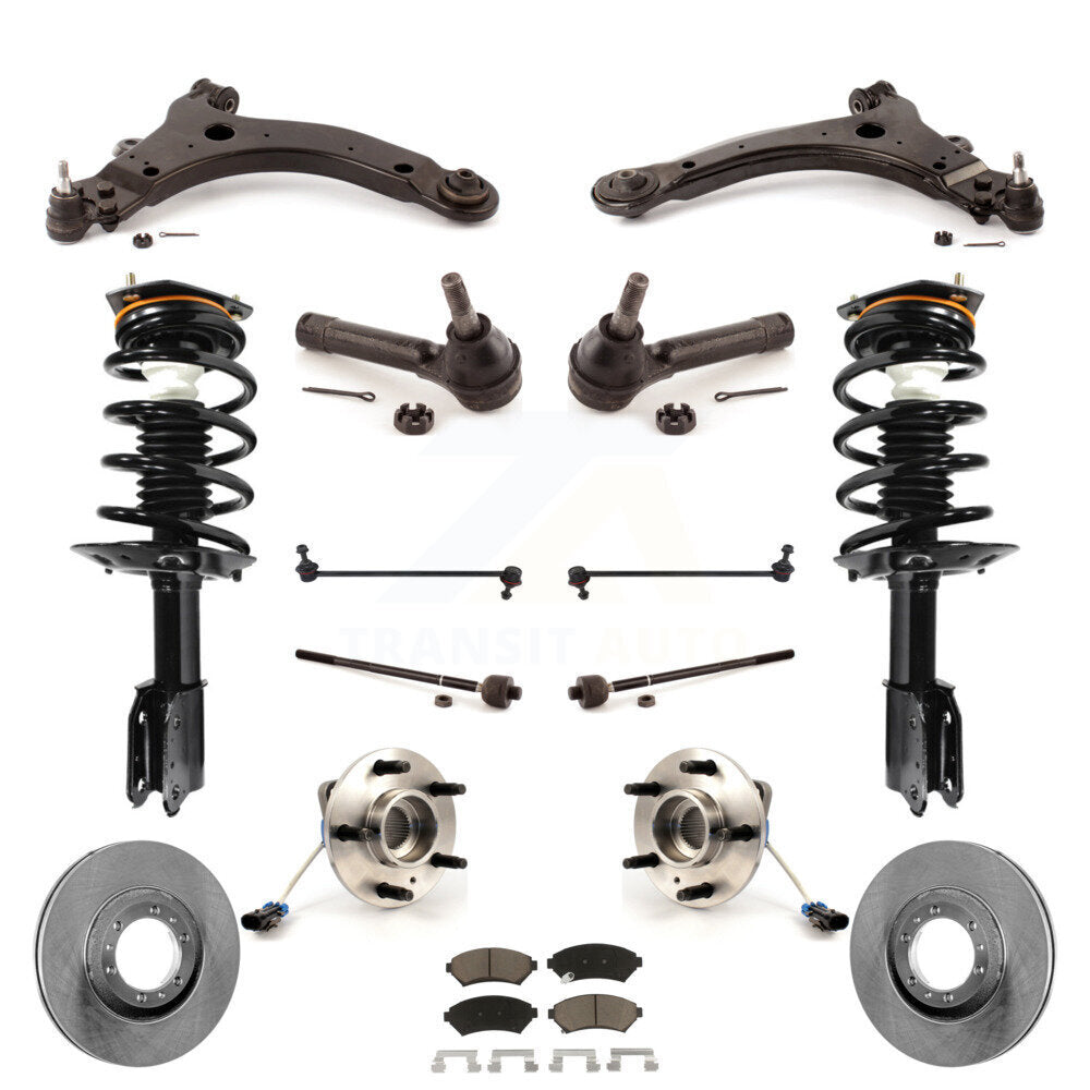 Transit Auto KM-100228 Suspension Strut and Coil Spring Assembly for 2005 Pontiac Montana - Front