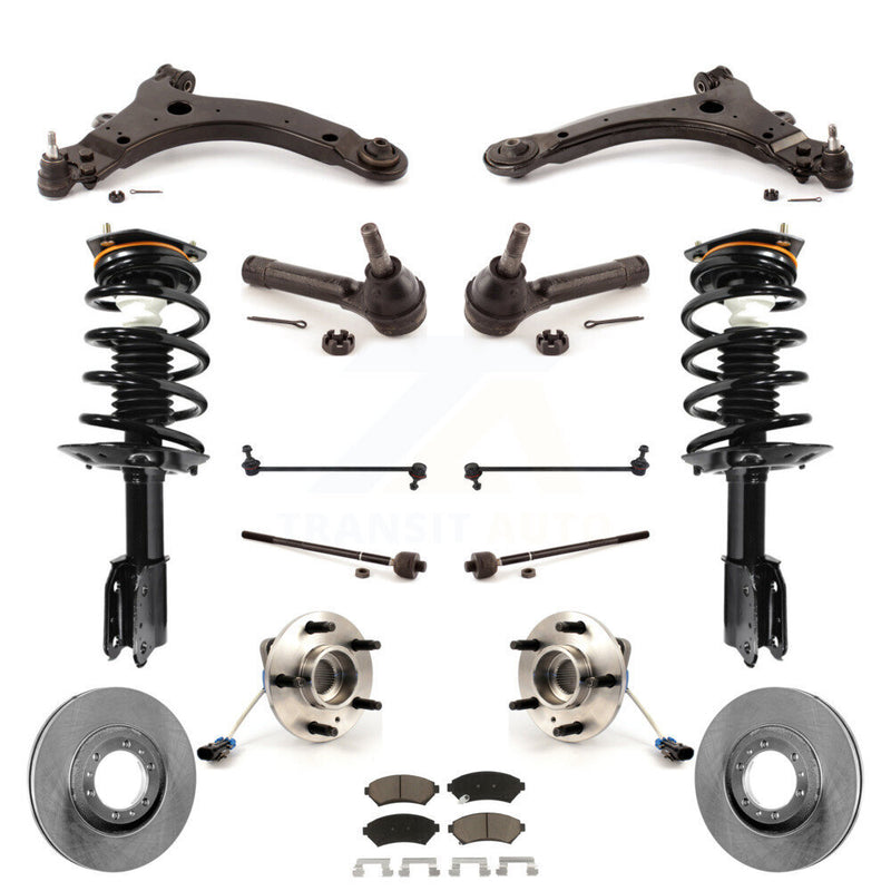 Transit Auto KM-100228 Suspension Strut and Coil Spring Assembly for 2005 Pontiac Montana - Front