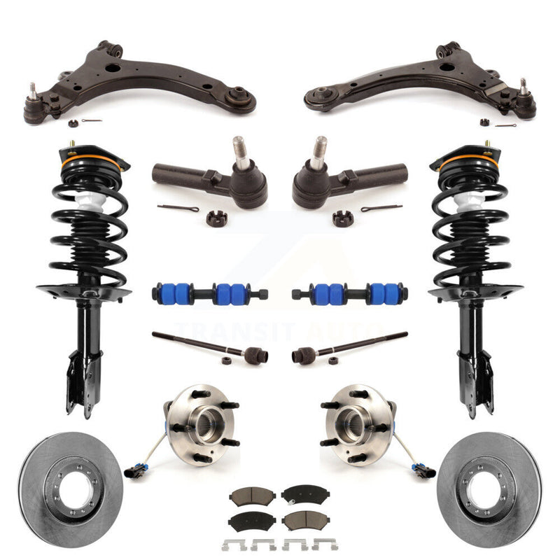 Transit Auto KM-100237 Suspension Strut and Coil Spring Assembly for 1998-2002 Oldsmobile Intrigue - Front