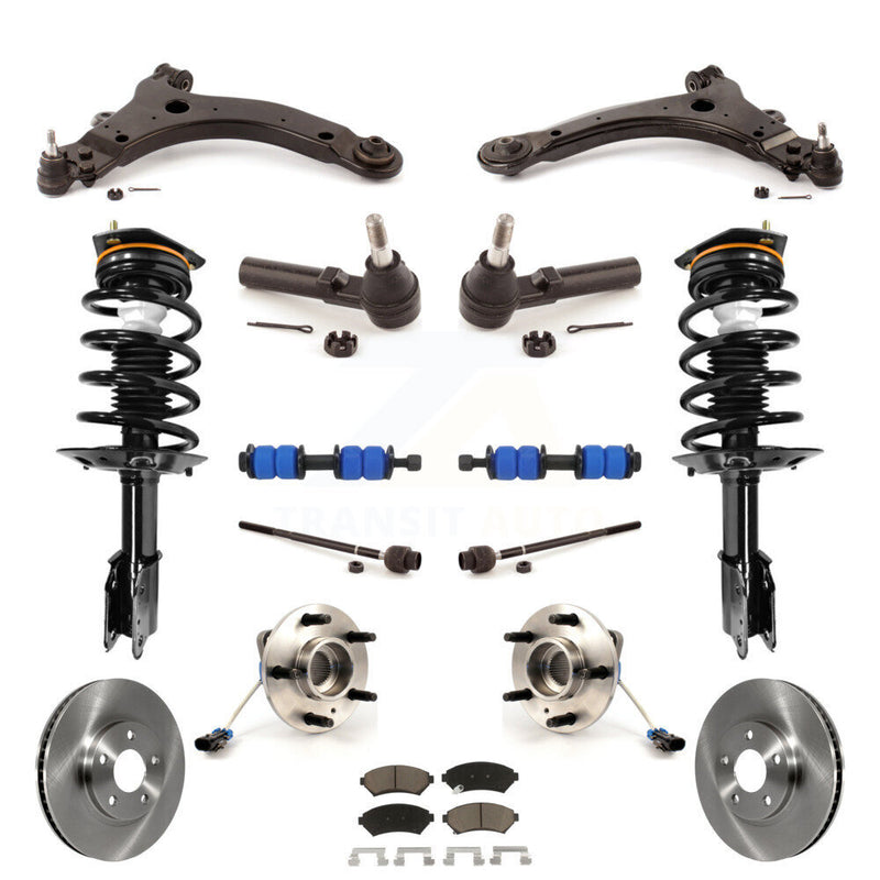 Transit Auto KM-100241 Suspension Strut and Coil Spring Assembly for 1998-1999 Oldsmobile Intrigue - Front