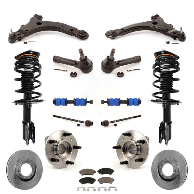 Transit Auto KM-100243 Suspension Strut and Coil Spring Assembly for 2003 Pontiac Grand Prix - Front