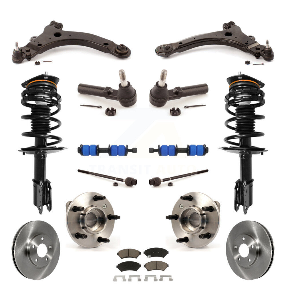 Transit Auto KM-100247 Suspension Strut and Coil Spring Assembly for 2003-2004 Chevrolet Monte Carlo - Front