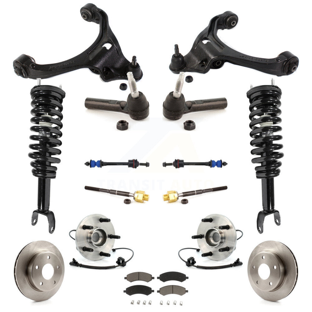 Transit Auto KM-100250 Suspension Strut and Coil Spring Assembly for 2005-2009 Mitsubishi Raider, Dodge Dakota - Front
