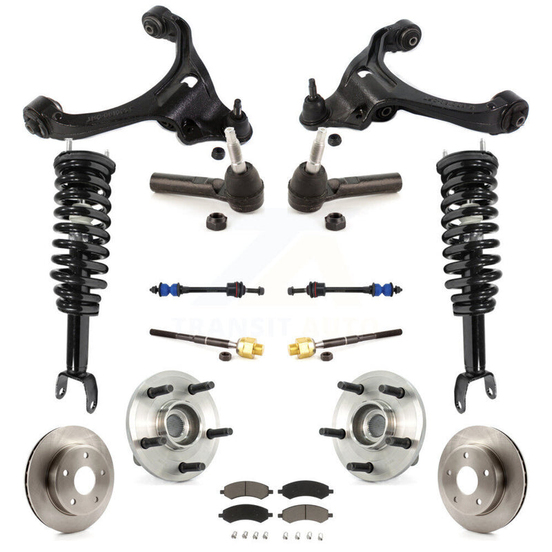 Transit Auto KM-100252 Suspension Strut and Coil Spring Assembly for 2005-2009 Mitsubishi Raider, Dodge Dakota - Front