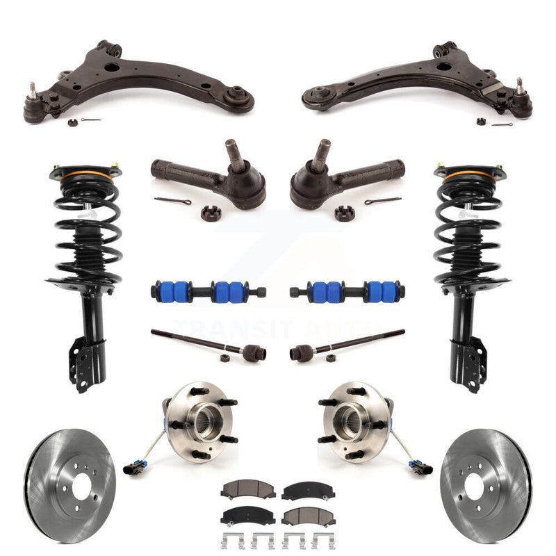 Transit Auto KM-100288 Suspension Strut and Coil Spring Assembly for 2006-2009 Chevrolet Impala - Front