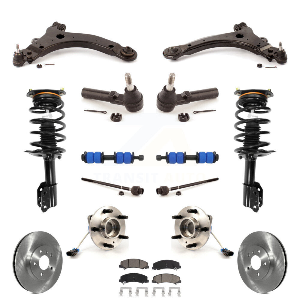 Transit Auto KM-100290 Suspension Strut and Coil Spring Assembly for 2006 Chevrolet Impala - Front