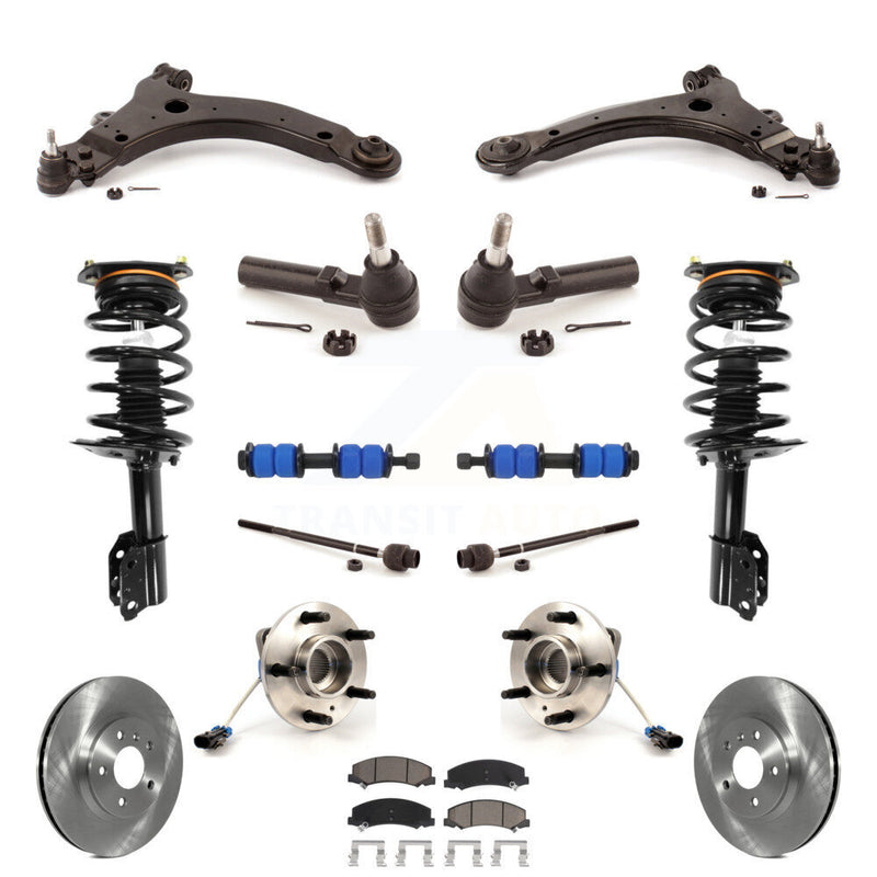 Transit Auto KM-100290 Suspension Strut and Coil Spring Assembly for 2006 Chevrolet Impala - Front