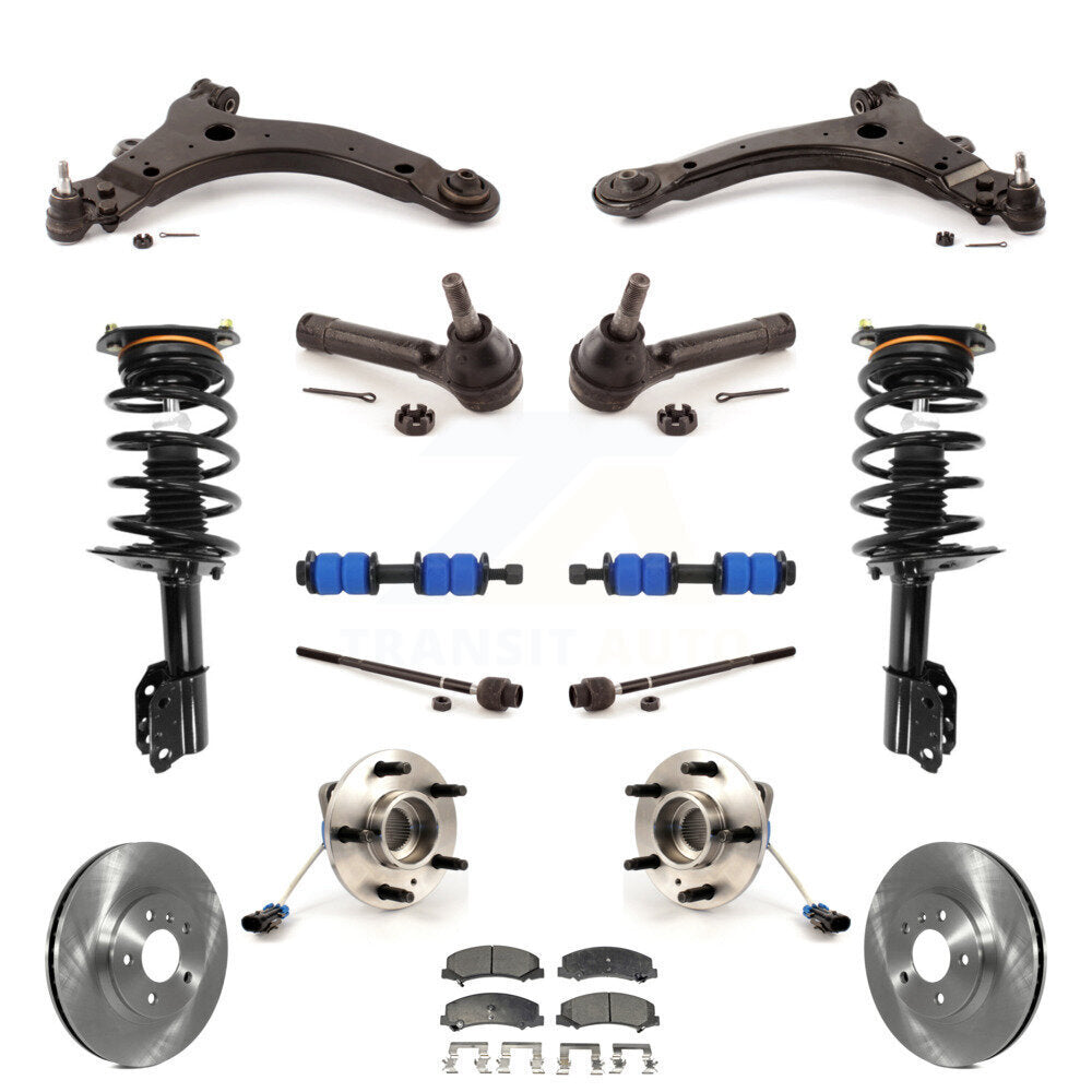 Transit Auto KM-100294 Suspension Strut and Coil Spring Assembly for 2006-2009 Chevrolet Impala - Front