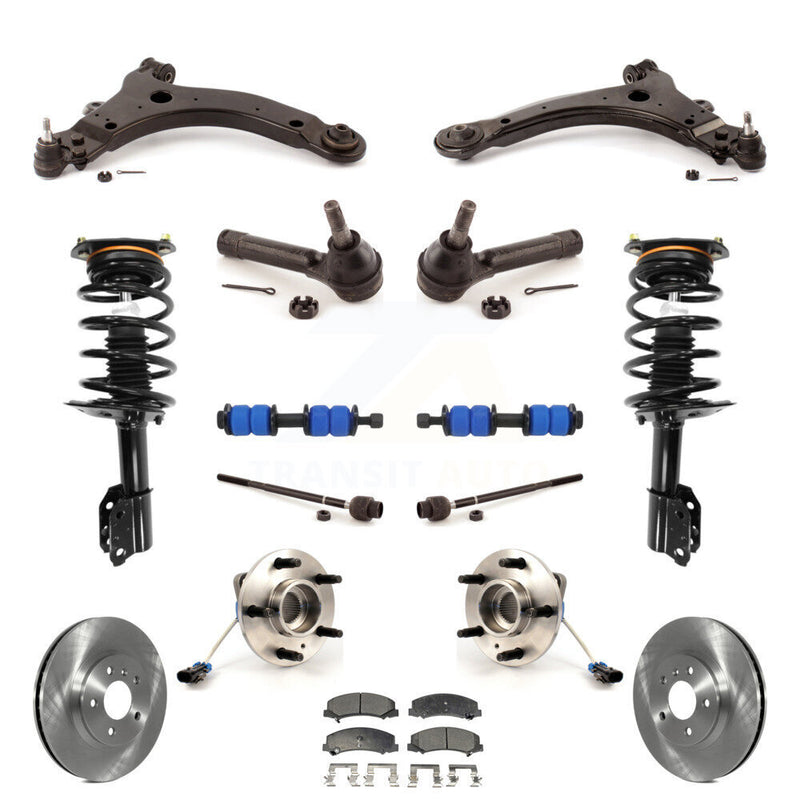 Transit Auto KM-100294 Suspension Strut and Coil Spring Assembly for 2006-2009 Chevrolet Impala - Front