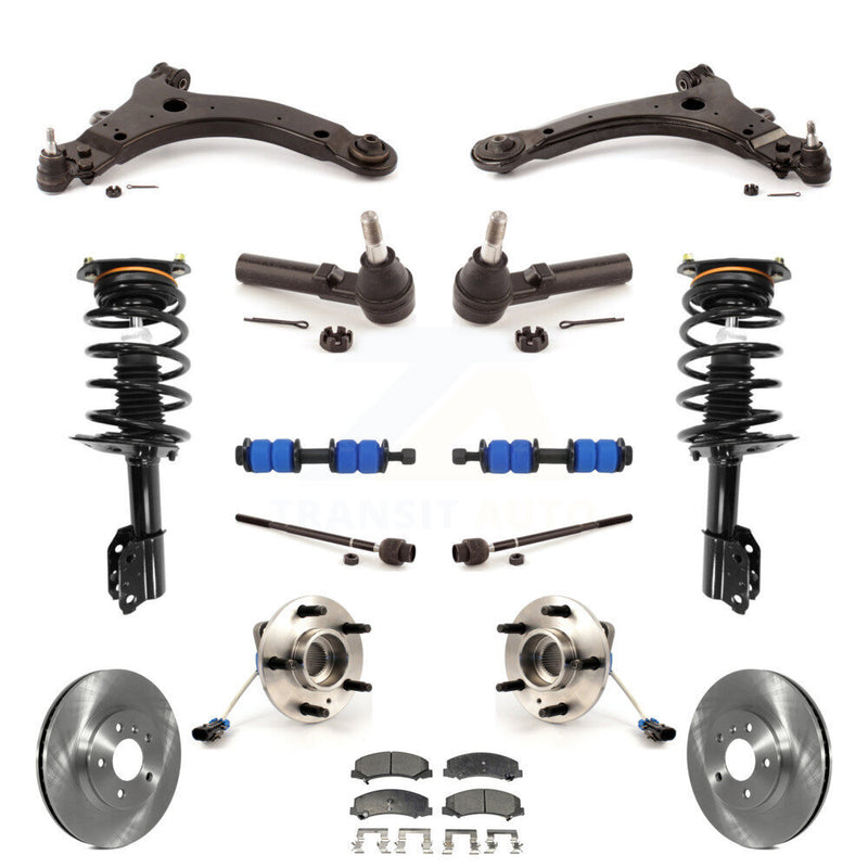 Transit Auto KM-100296 Suspension Strut and Coil Spring Assembly for 2006 Chevrolet Impala - Front