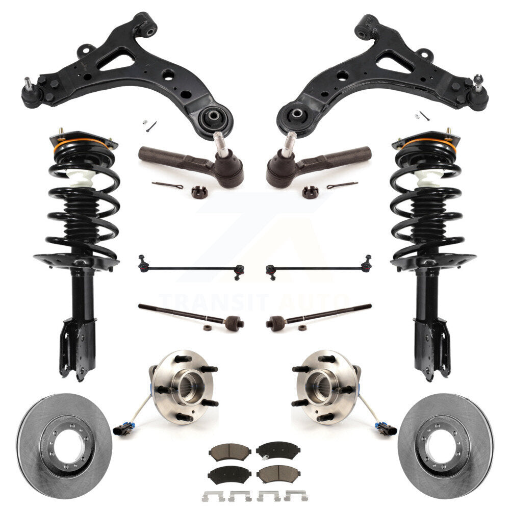 Transit Auto KM-100297 Suspension Strut and Coil Spring Assembly for 2005 Pontiac Montana - Front
