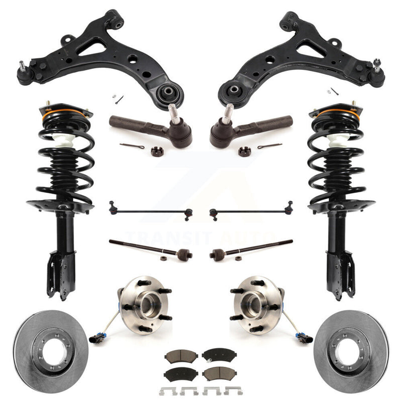 Transit Auto KM-100297 Suspension Strut and Coil Spring Assembly for 2005 Pontiac Montana - Front
