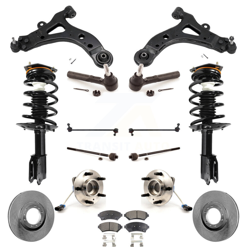 Transit Auto KM-100300 Suspension Strut and Coil Spring Assembly for 2005 Pontiac Montana - Front