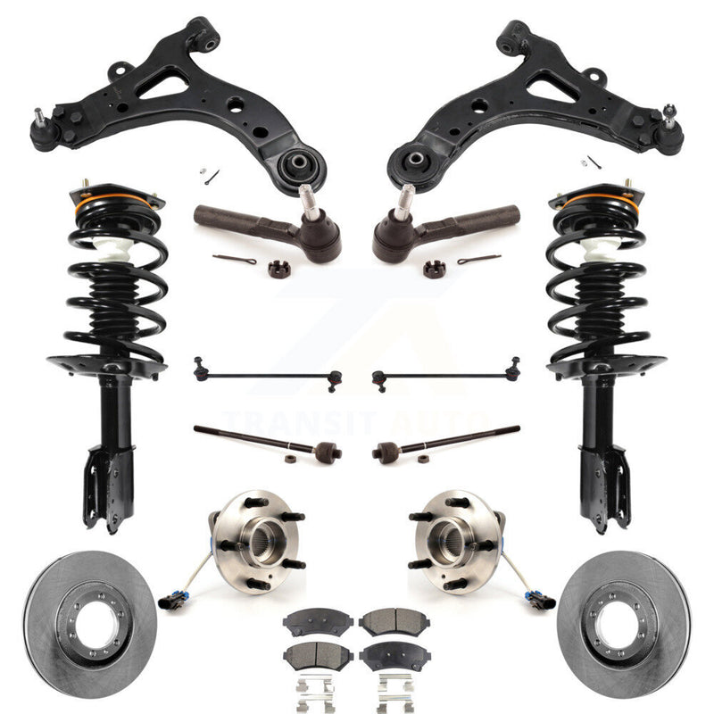 Transit Auto KM-100300 Suspension Strut and Coil Spring Assembly for 2005 Pontiac Montana - Front