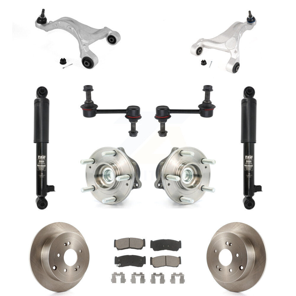 Transit Auto KM-100307 Suspension Control Arm and Ball Joint Assembly for 2007-2009 Hyundai Santa Fe - Rear