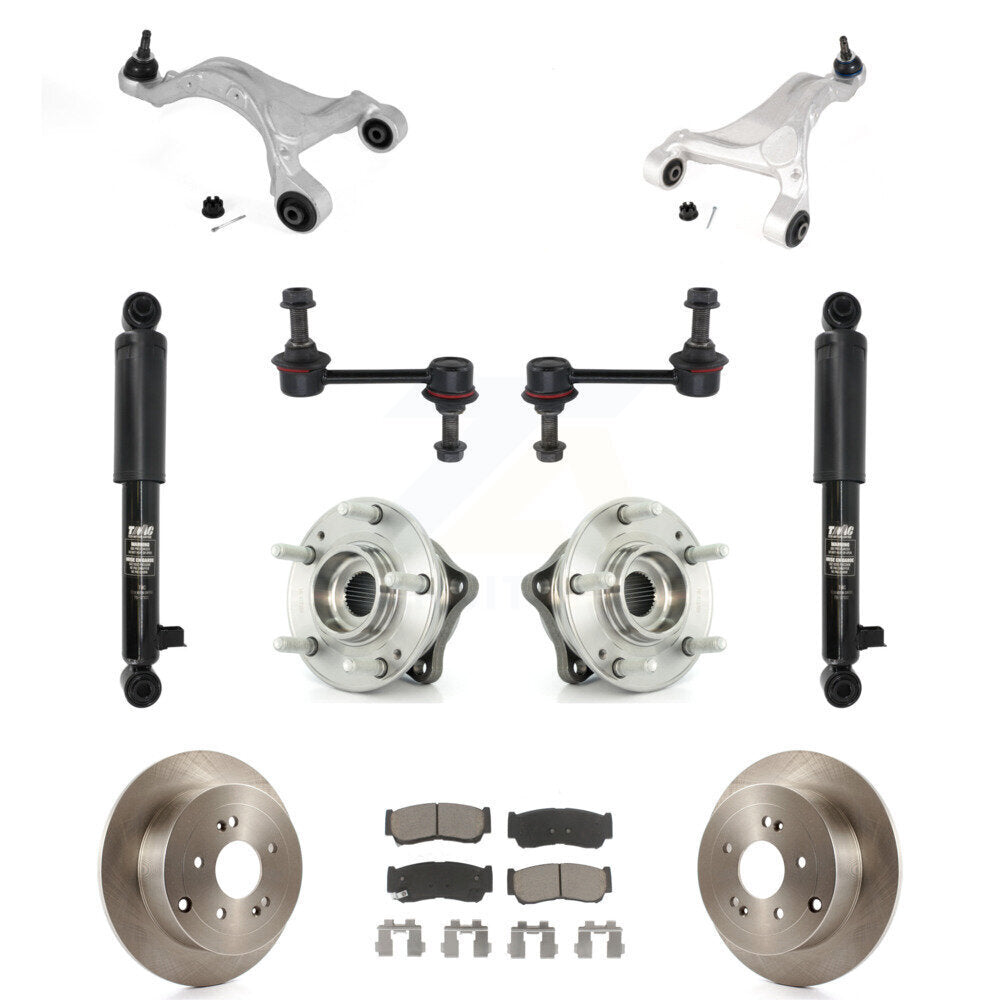 Transit Auto KM-100308 Suspension Control Arm and Ball Joint Assembly for 2007-2009 Hyundai Santa Fe - Rear