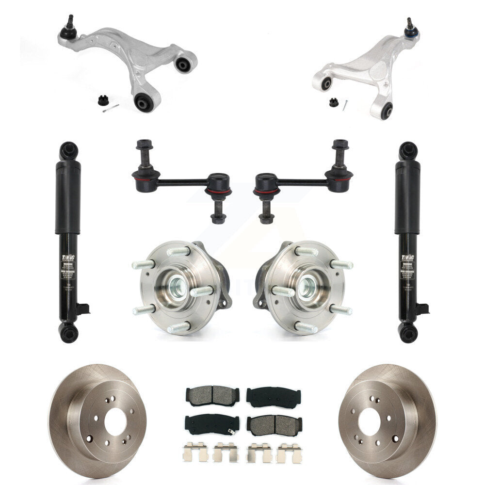 Transit Auto KM-100309 Suspension Control Arm and Ball Joint Assembly for 2007-2009 Hyundai Santa Fe - Rear