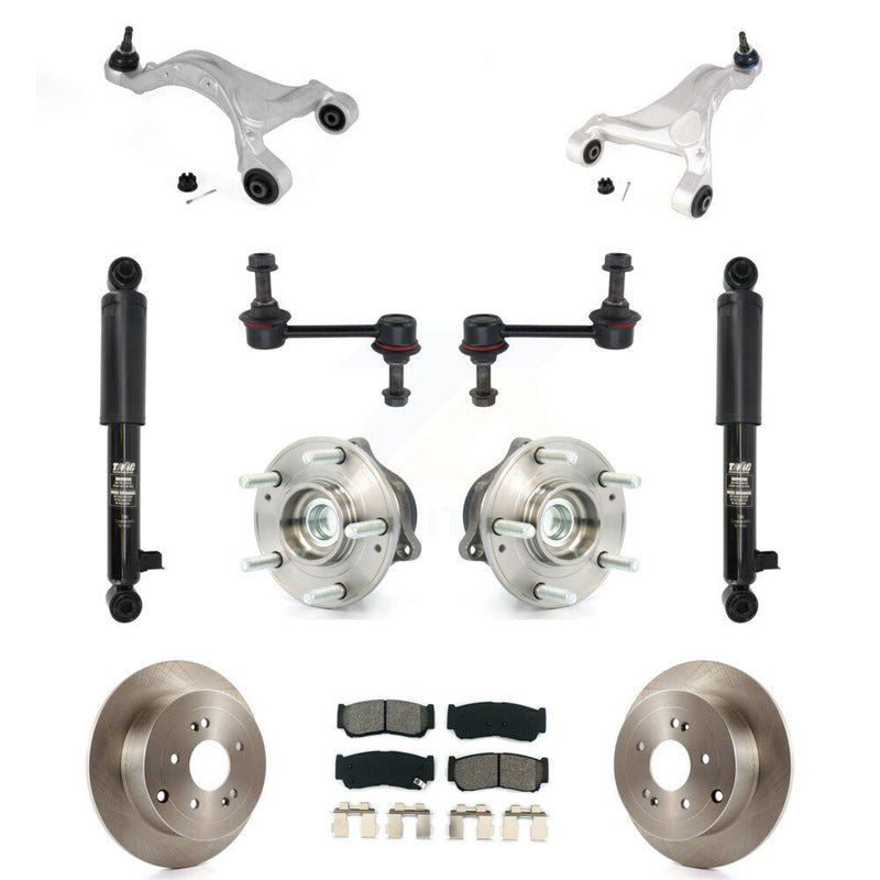 Transit Auto KM-100309 Suspension Control Arm and Ball Joint Assembly for 2007-2009 Hyundai Santa Fe - Rear