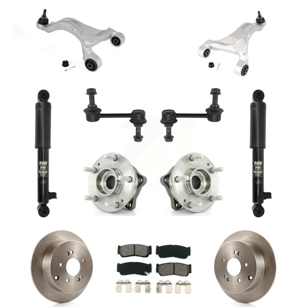 Transit Auto KM-100310 Suspension Control Arm and Ball Joint Assembly for 2007-2009 Hyundai Santa Fe - Rear