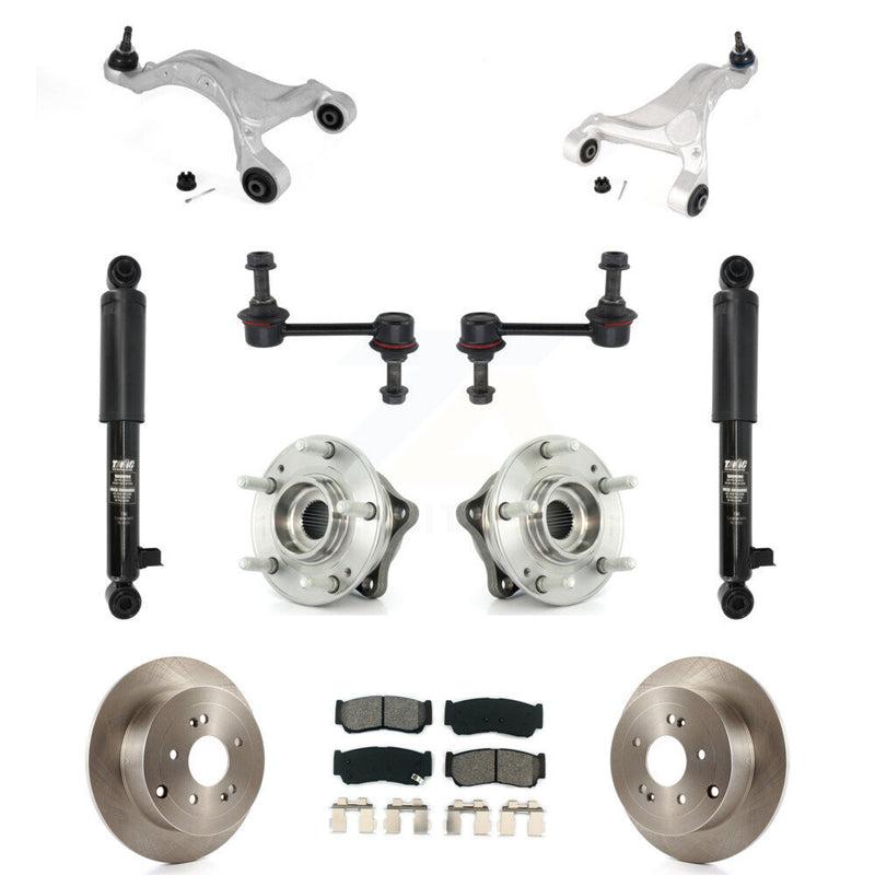 Transit Auto KM-100310 Suspension Control Arm and Ball Joint Assembly for 2007-2009 Hyundai Santa Fe - Rear